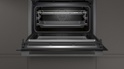 Neff C17MR02G0, Compact-Einbaubackofen mit Mikrowelle, Graphite-Grey, mit 5 Jahren Garantie!