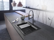 Systemceram KeraDomo KARA 57 in Nero (gl�nzend), mit 5 Jahren Garantie