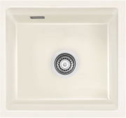 Systemceram KeraDomo KARA 42 U/g, geschliffene Oberseite, Farbe Magnolie (gl�nzend), mit 5 Jahren Garantie