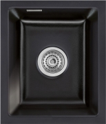 Systemceram KeraDomo MERA 39 F/o in Nero (gl�nzend), mit 5 Jahren Garantie