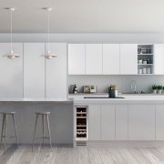 Dunavox Flow 17, Weink�hlschrank Unterbau, schwarz, DAUF-17.58DB. Mit 3 Jahren Garantie!