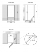 Dunavox Flow 32, Weink�hlschrank, schwarz, DAUF-32.83B. Mit 3 Jahren Garantie!