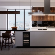 Dunavox Flow 32D, Weink�hlschrank, schwarz, DAUF-32.78DB. Mit 3 Jahren Garantie!