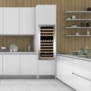 Dunavox Glance 72, Weink�hlschrank, Edelstahl, DAVG-72.185DSS.TO. Mit 3 Jahren Garantie!