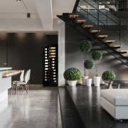 Dunavox Grande / Sera 143, Weink�hlschrank, Edelstahl, DX-143.468SS. Mit 3 Jahren Garantie!