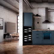 Dunavox Grande / Sera 58, Weink�hlschrank, Edelstahl, DX-58.258DSS. Mit 3 Jahren Garantie!