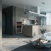 Dunavox Grande 94, Weink�hlschrank, Edelstahl, DX-94.270DSK. Mit 3 Jahren Garantie!