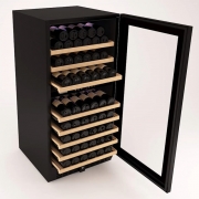 Dunavox Grande 94, Weink�hlschrank, Edelstahl, DX-94.270DSK. Mit 3 Jahren Garantie!