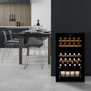Dunavox Home 30, Weink�hlschrank, schwarz, DXFH-30.80. Mit 3 Jahren Garantie!