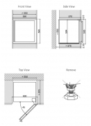 Dunavox Soul 25, Weink�hlschrank, Edelstahl, DAVS-25.63DSS. Mit 3 Jahren Garantie!