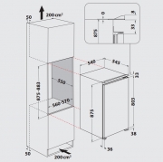 Privileg PRC 9VS1, Einbau K�hlschrank, EEK: F, mit 5 Jahren Garantie!