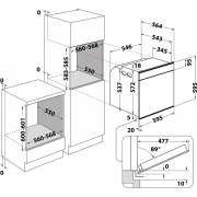 Bauknecht BIK9 PP8TS2 PT Einbau-Backofen mit Display und Pyrolyse, EEK: A+, mit 5 Jahren Garantie!