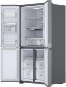 Bauknecht BQ9 U2L, Active Quattro K�hl-Gefrierkombination, Edelstahloptik, EEK: E, mit 5 Jahren Garantie!