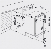 Bauknecht GSU 8F1, Unterbau-Gefrierschrank, weiss, EEK: F, mit 5 Jahren Garantie!