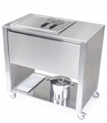 Jokodomus CUN Teppanyaki Grillwagen, Edelstahl, 669411