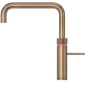 Quooker Fusion Square, COMBI + Plus, Messing patina, 22+FSPTN
