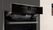 Neff B47VR22G0, Einbaubackofen mit VarioSteam und Slide&Hide, Graphite-Grey EEK: A+, mit 5 Jahren Garantie!