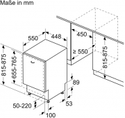 Neff S897ZM800E N70, Geschirrspler vollintegrierbar, 45 cm, EEK: C, mit 5 Jahren Garantie!