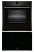 Neff NC5780TI, SET Einbaubackofen B57CR22G0 + Induktionskochfeld T48TS01N0, mit 5 Jahren Garantie!