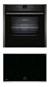 Neff NC4780TI, SET Einbaubackofen B47CR22G0 + Induktionskochfeld T48TS01N0, mit 5 Jahren Garantie!
