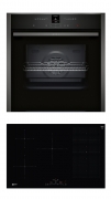 Neff NC2780FF, SET Einbaubackofen B27CR22G0 + Induktionskochfeld T58FD20X0, mit 5 Jahren Garantie!