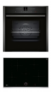 Neff NC2780TI, SET Einbaubackofen B27CR22G0 + Induktionskochfeld T48TS01N0, mit 5 Jahren Garantie!