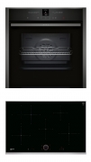 Neff NC1780TI, SET Einbaubackofen B17CR22G0 + Induktionskochfeld T48TS01N0, EEK: A+, mit 5 Jahren Garantie!
