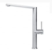 Reginox Kelso Einhandmischer, Festauslauf Hochdruck, Edelstahl geb�rstet, R34590