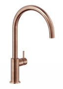 Reginox Levisa Einhandmischer, Festauslauf Hochdruck, Copper Rose, R35290