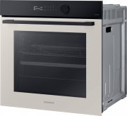 Samsung NV7B5655SDE/U1 Einbaubackofen, Pyrolyse, DualCook, Clean Beige, mit 5 Jahren Garantie!
