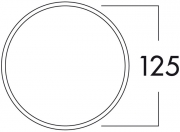 Naber COMPAIR Klima-E 125 Mauerkasten, 4022013
